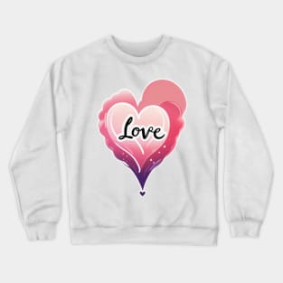 Heart love Crewneck Sweatshirt